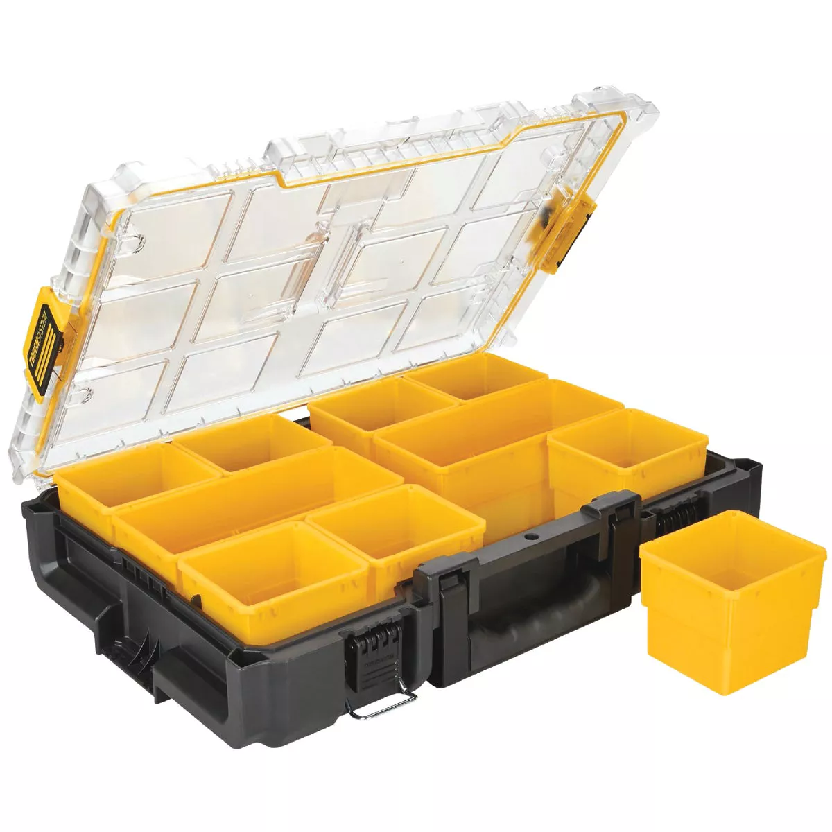 DEWALT ToughSystem 2.0 14.625 In. W x 5.07 In. H x 21.06 In. L Small Parts Organizer with 10 Bins - photo 4