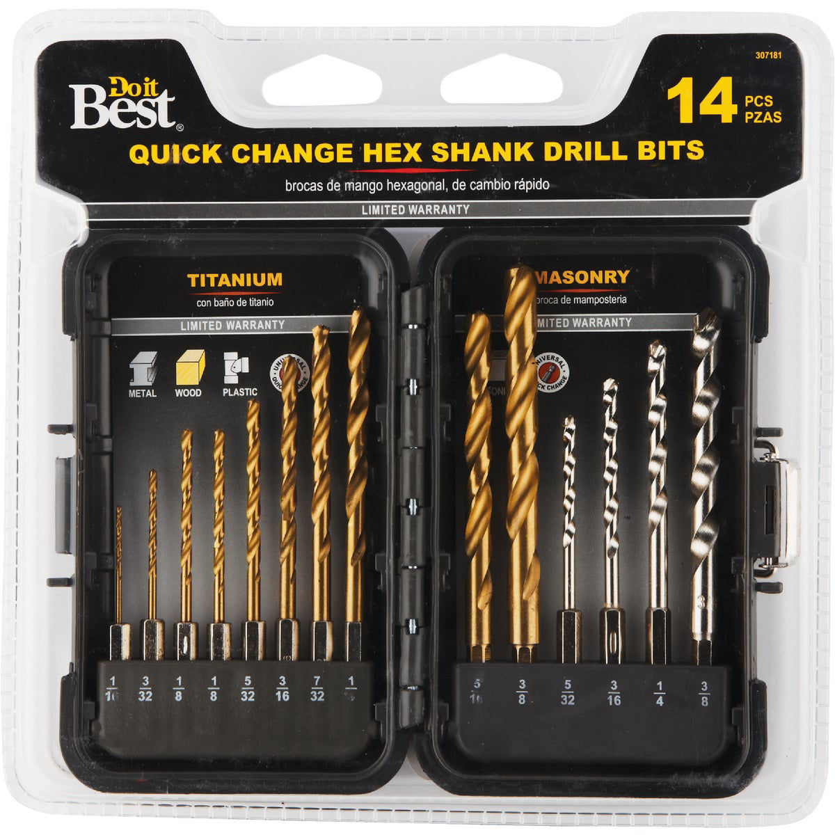Do it 1 Masonry Drill Bit Set Do it Best