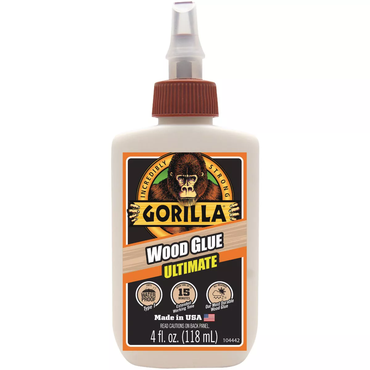 Gorilla 4 Oz. Ultimate Wood Glue
