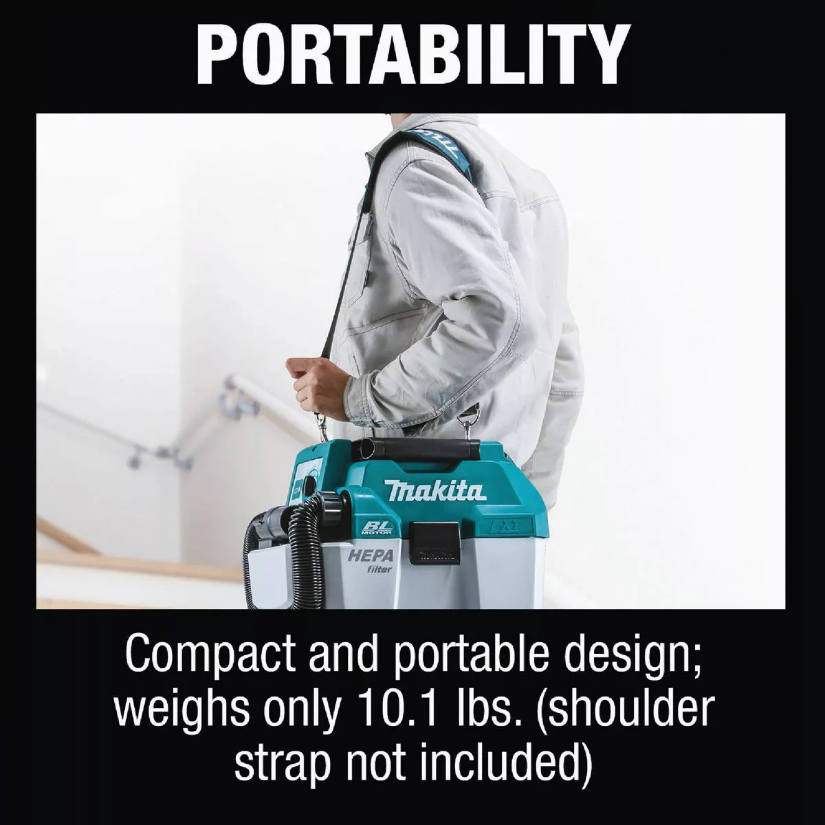 Makita 18 Volt LXT 2 Gal. Lithium-Ion Brushless Cordless Wet/Dry Vacuum (Tool Only) - photo 8