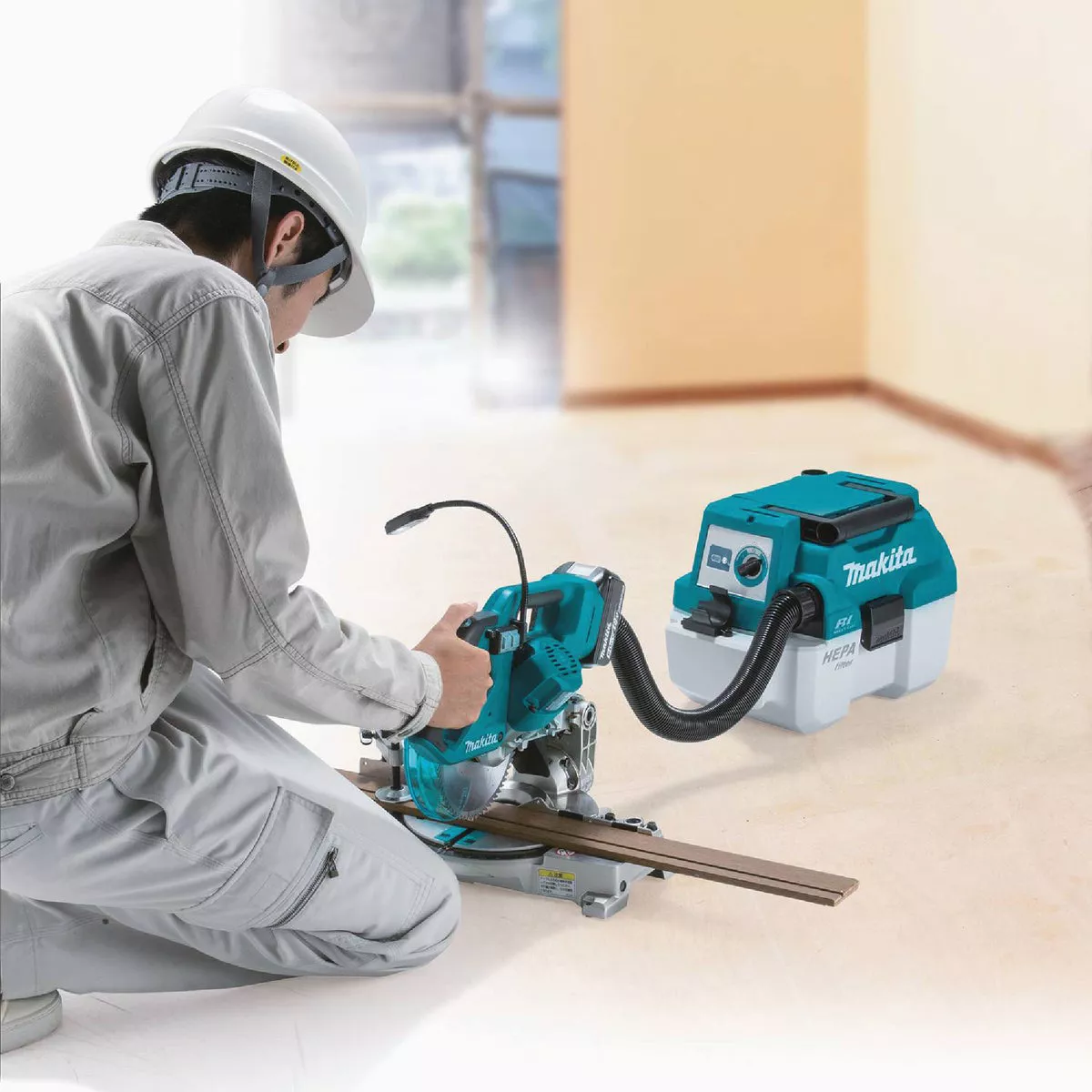 Makita 18 Volt LXT 2 Gal. Lithium-Ion Brushless Cordless Wet/Dry Vacuum (Tool Only) - photo 2