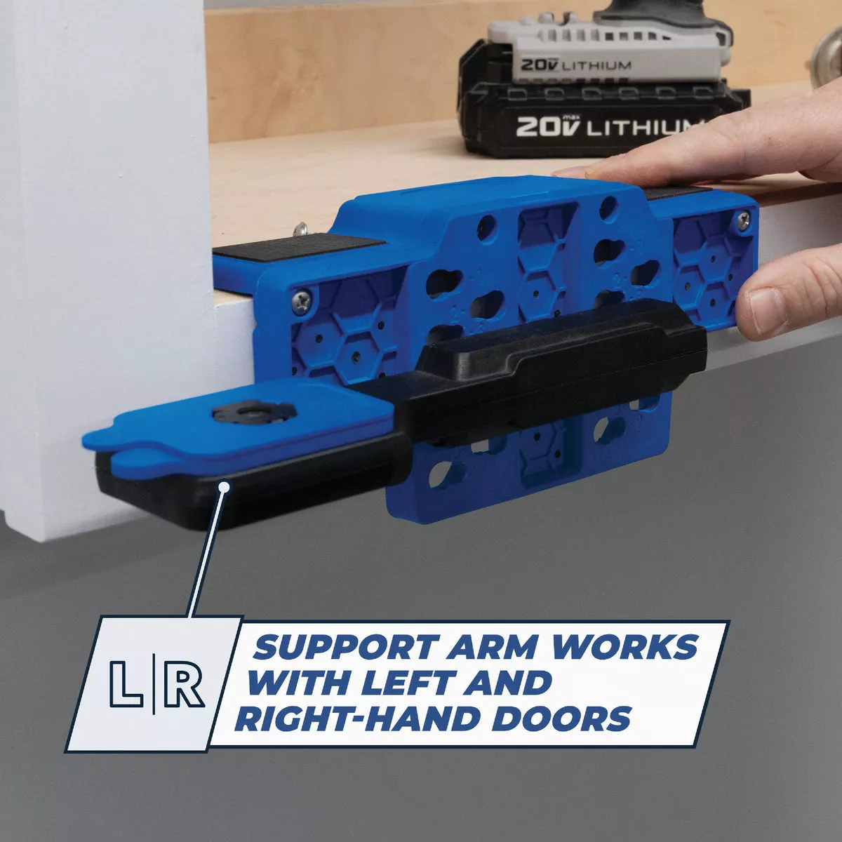 Kreg Cabinet Door Mounting Jig - photo 4
