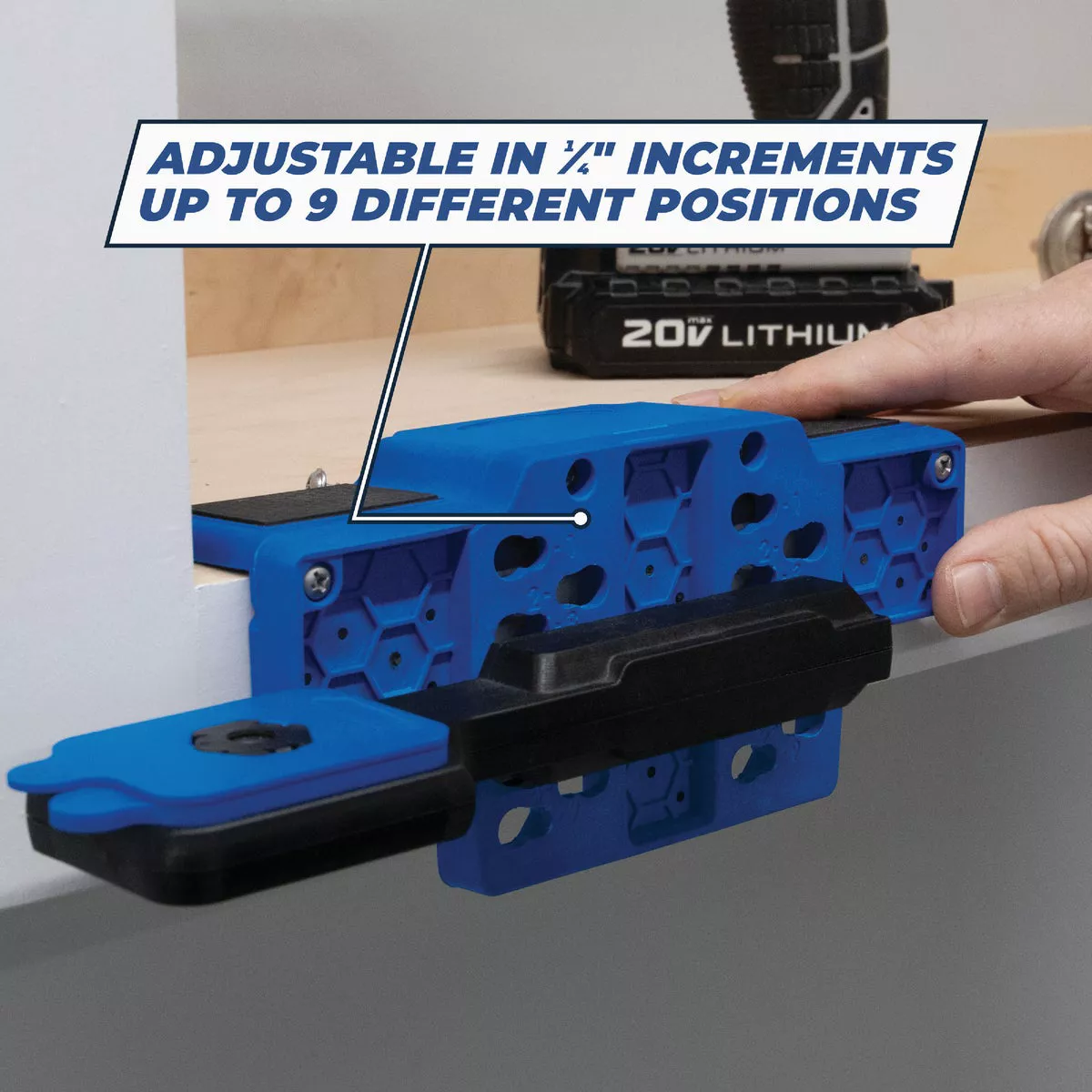 Kreg Cabinet Door Mounting Jig - photo 6