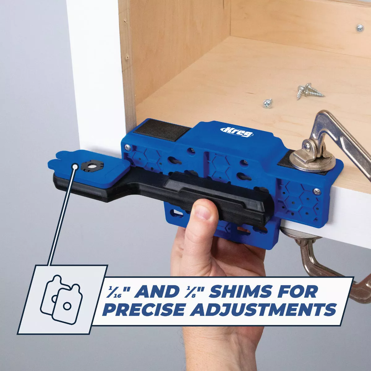 Kreg Cabinet Door Mounting Jig - photo 7