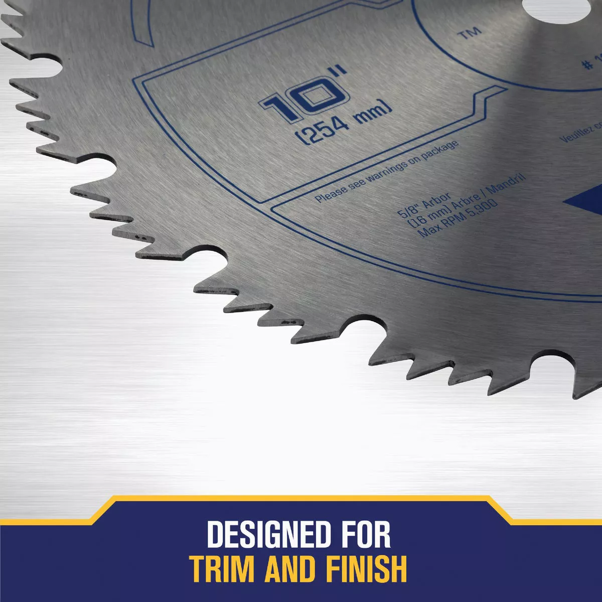 Irwin Steel 10 In. 80-Tooth Ripping/Crosscutting Circular Saw Blade - photo 3