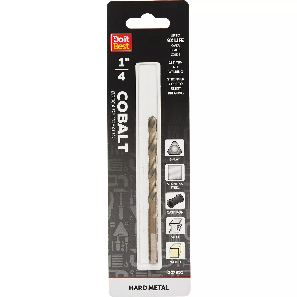 Do it Best 1/4 In. Cobalt Drill Bit