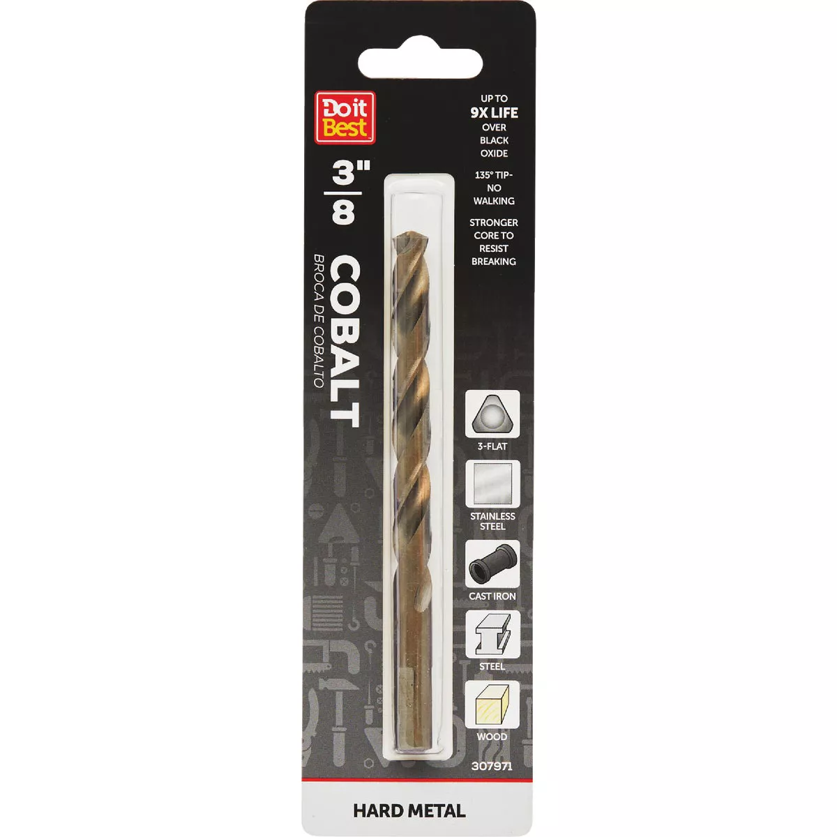 Do it Best 3/8 In. Cobalt Drill Bit