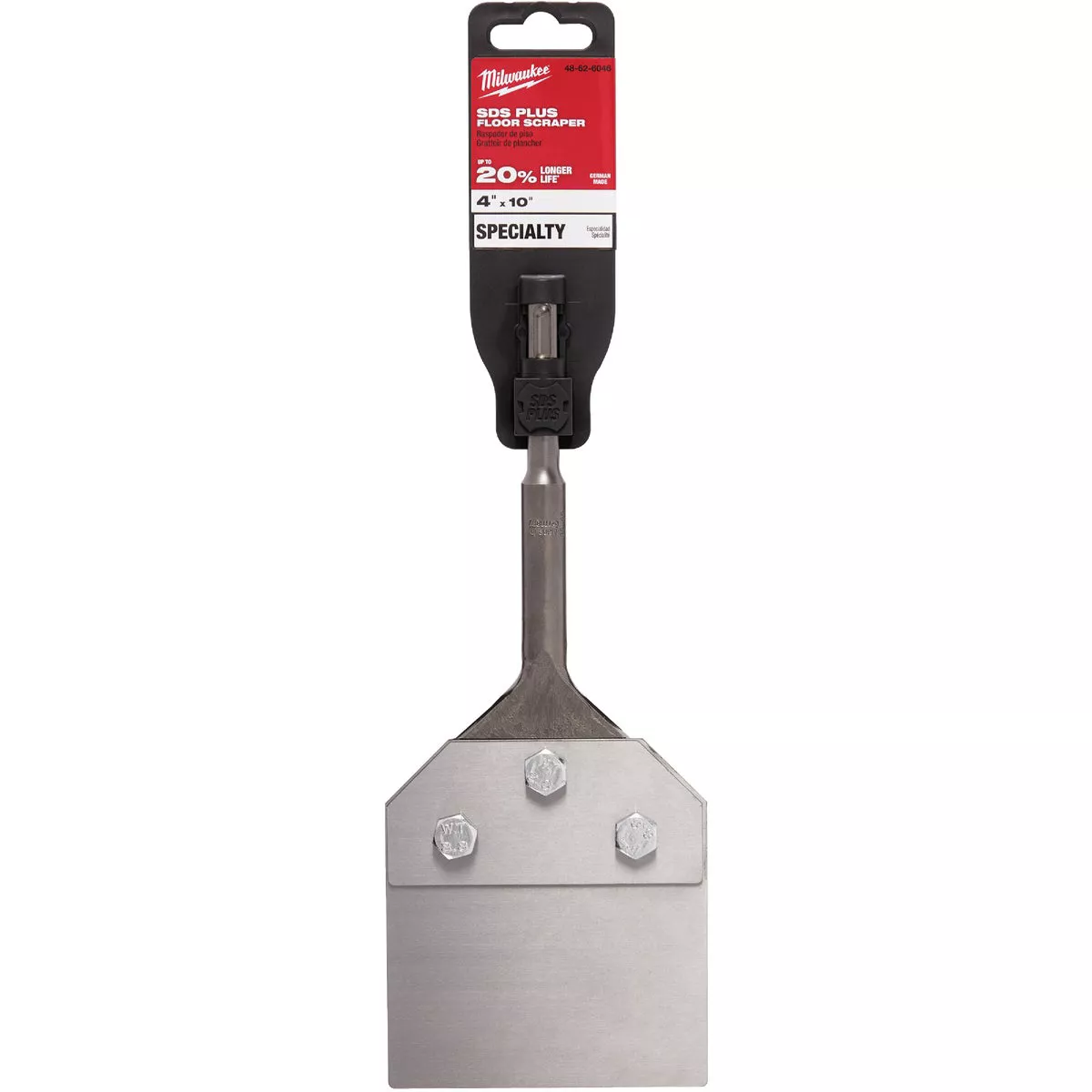 Milwaukee SDS Plus 4 In. x 10 In. Floor Scraper Chisel Bit - photo 2