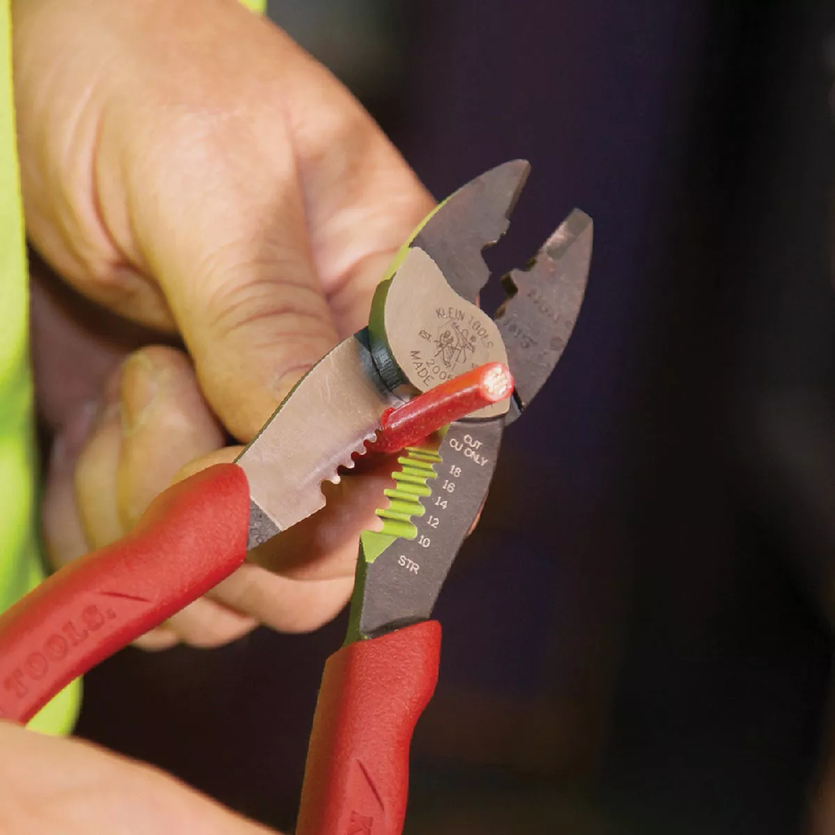 Klein 9 In. Forged Steel Crimper & Stripper/Cutter - photo 4