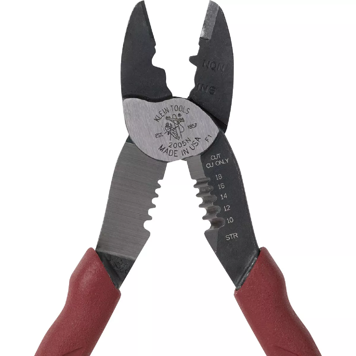 Klein 9 In. Forged Steel Crimper & Stripper/Cutter - photo 5