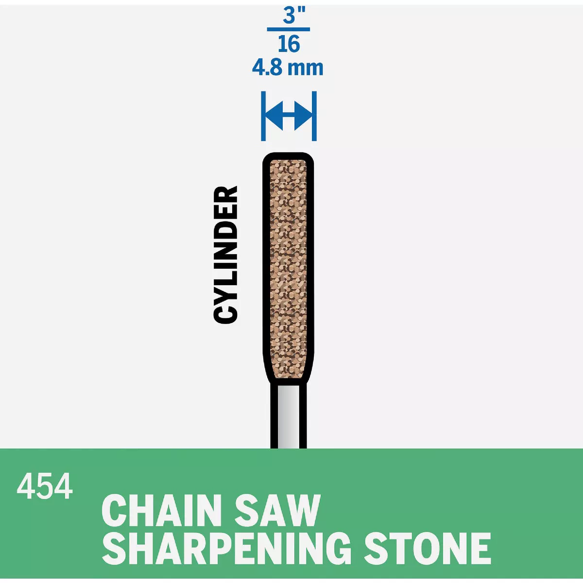 Dremel 3/16 In. Chainsaw Sharpening Grinding Stone - photo 3