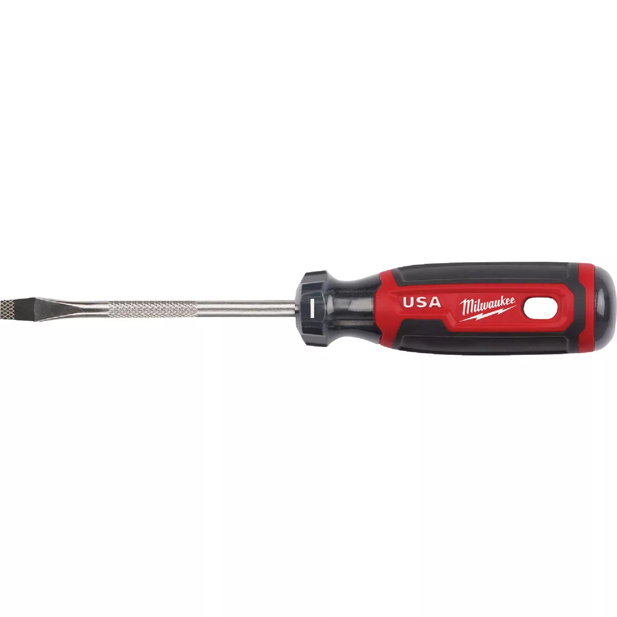 Milwaukee 1/4 In. x 4 In. Slotted Screwdriver with Cushion Grip - photo 3