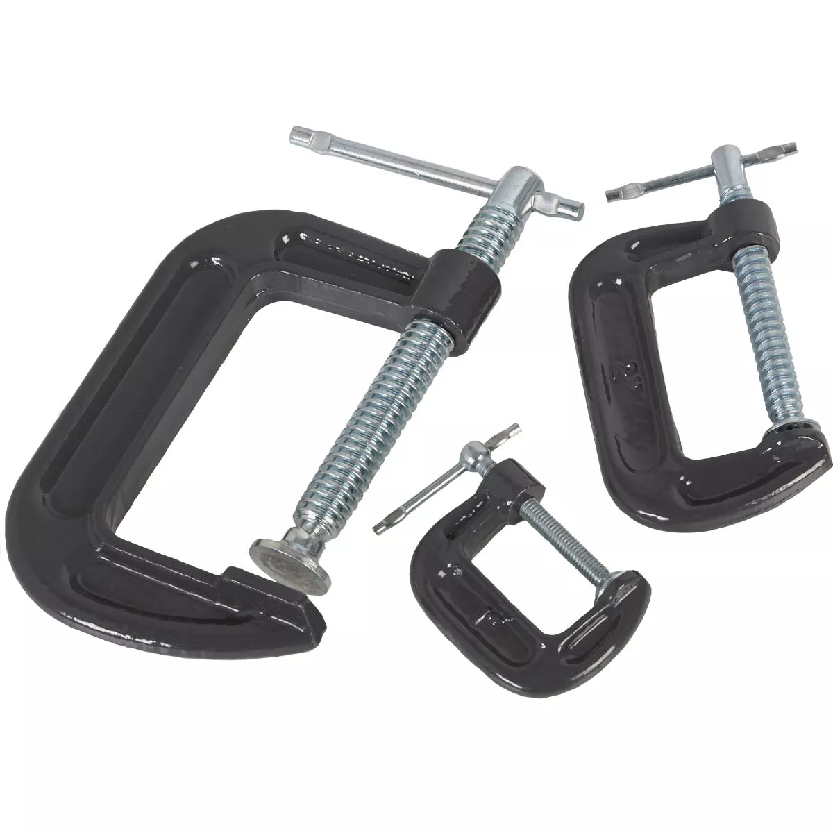 Do it 1 In., 2 In. & 3 In. C-Clamp Set (3-Piece) - photo 2