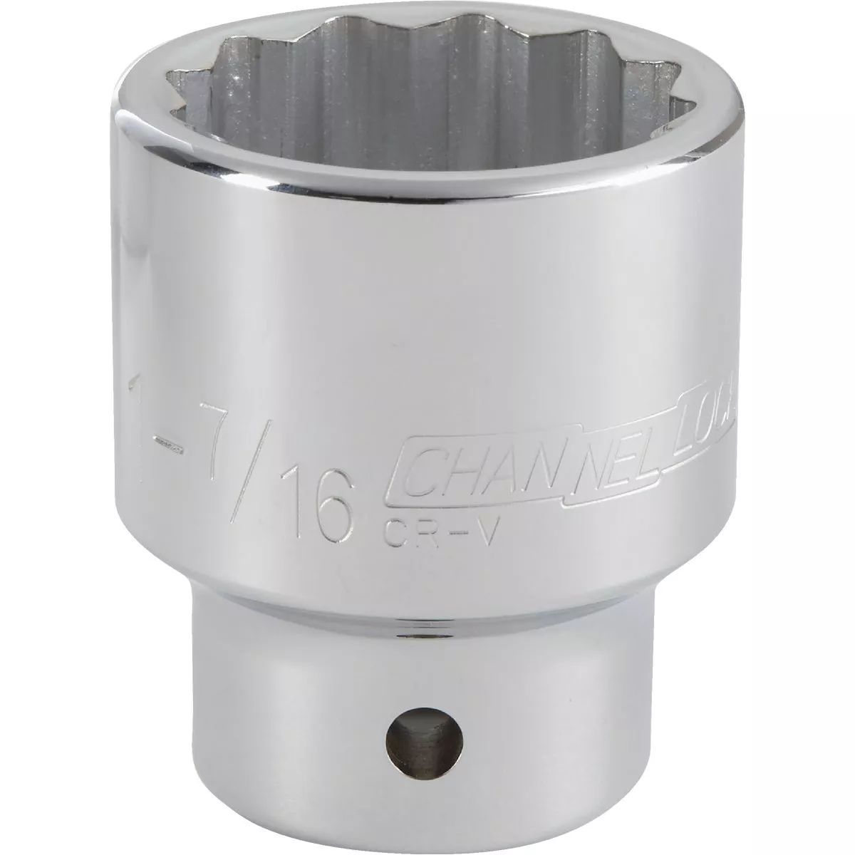 Channellock 3/4 In. Drive 1-7/16 In. 12-Point Shallow Standard Socket