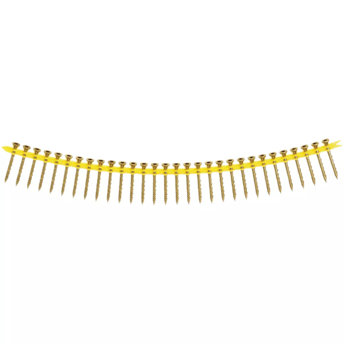 Simpson Strong-Tie Strong-Drive WSV Subfloor #9 x 1-3/4 In. T25 Yellow Zinc Collated Wood Screw (1000 Ct.) - photo 4