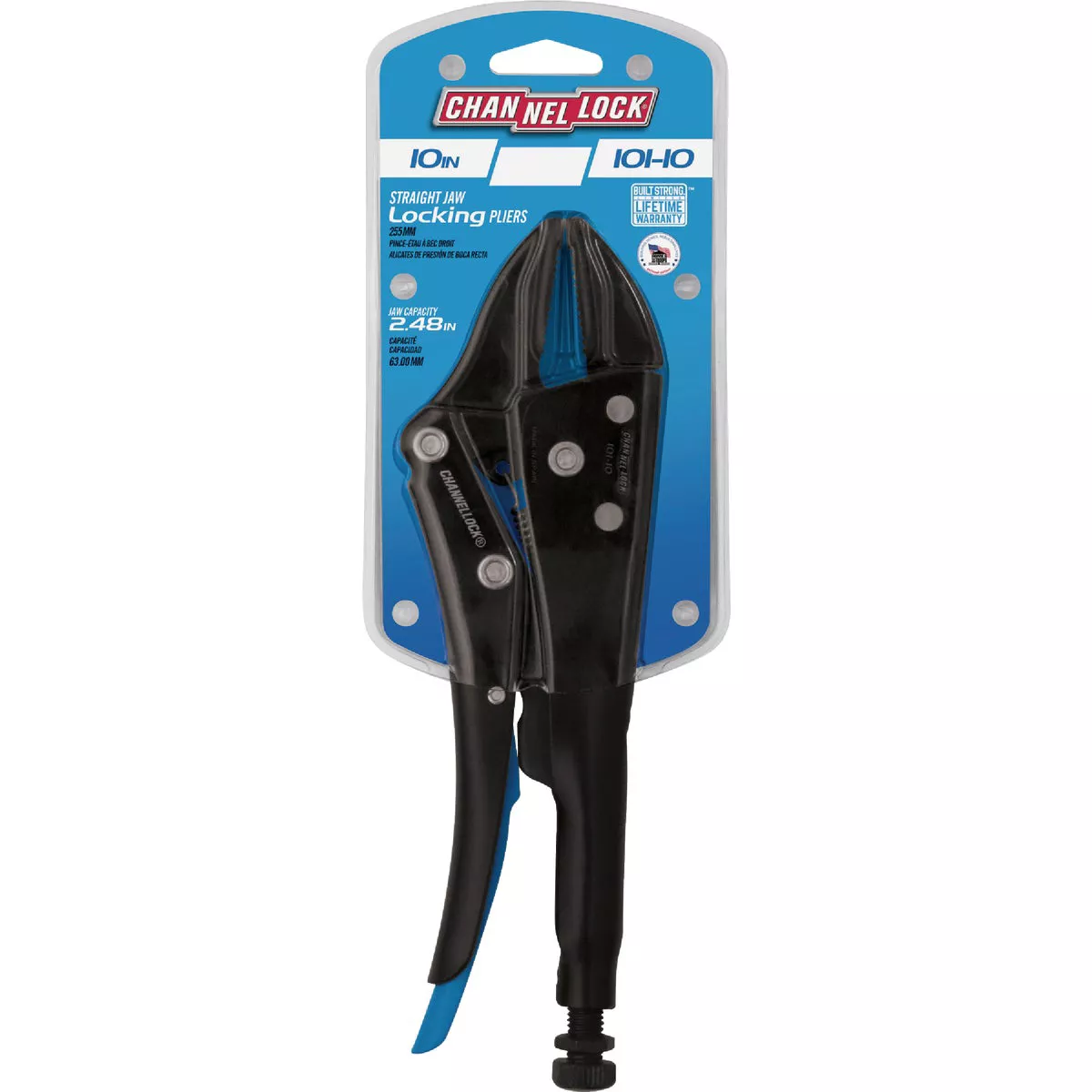Channellock 10 In. Straight Jaw Locking Pliers - photo 2