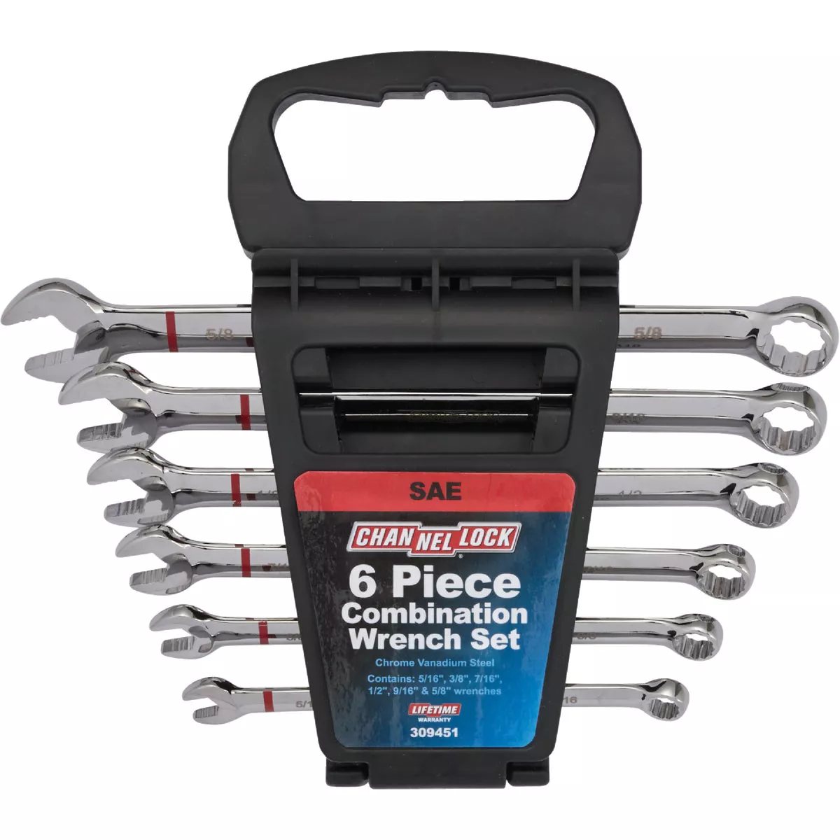 Channellock Standard 12-Point Combination Wrench Set (6-Piece) - photo 2