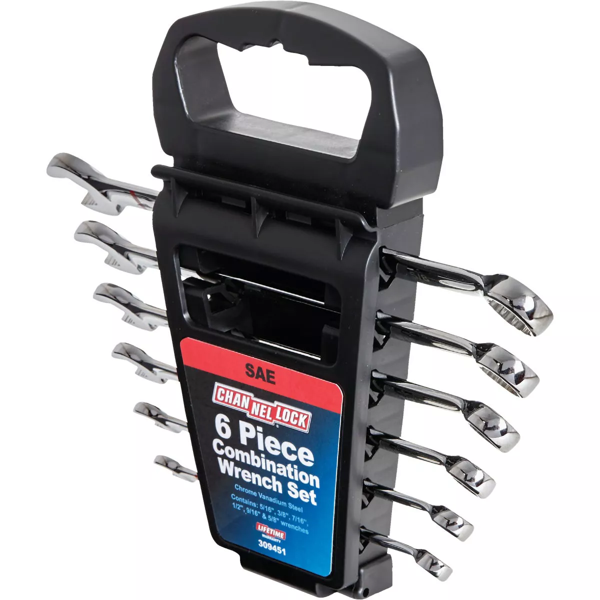 Channellock Standard 12-Point Combination Wrench Set (6-Piece) - photo 3