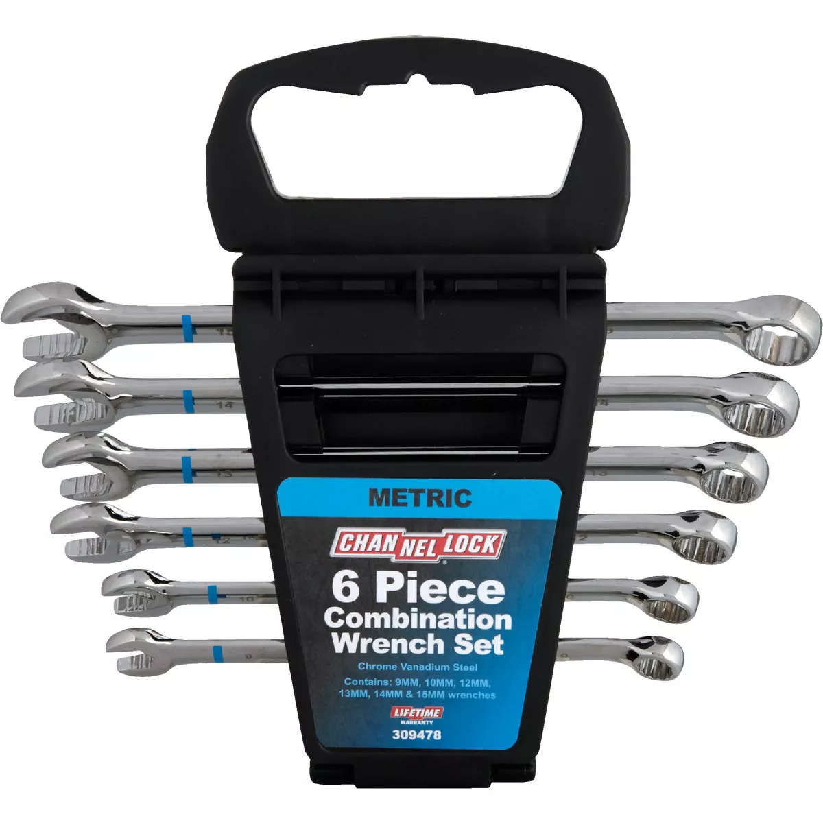 Channellock Metric 12-Point Combination Wrench Set (6-Piece) - photo 2