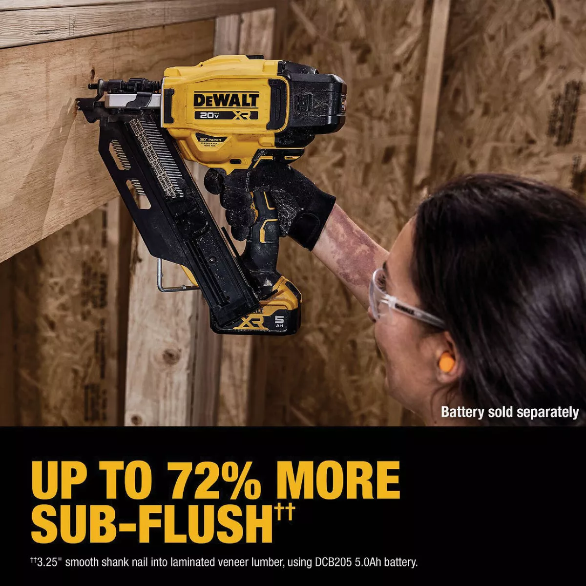 DEWALT 20V MAX XR Brushless 30 Degree Cordless Framing Nailer (Tool Only) - photo 5