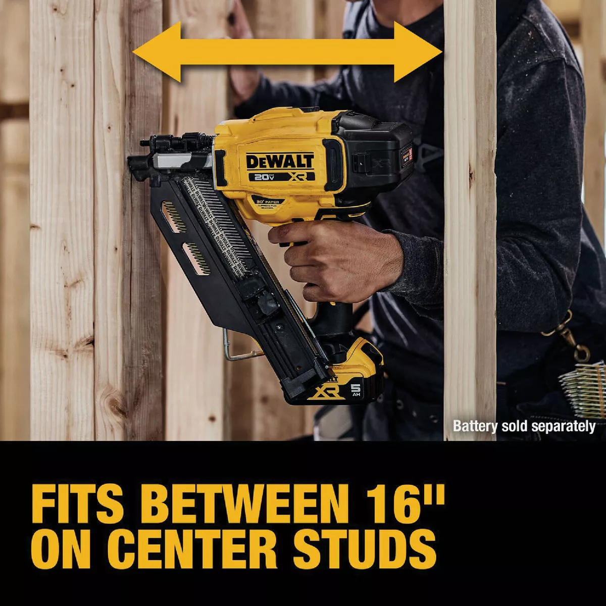 DEWALT 20V MAX XR Brushless 30 Degree Cordless Framing Nailer (Tool Only) - photo 8