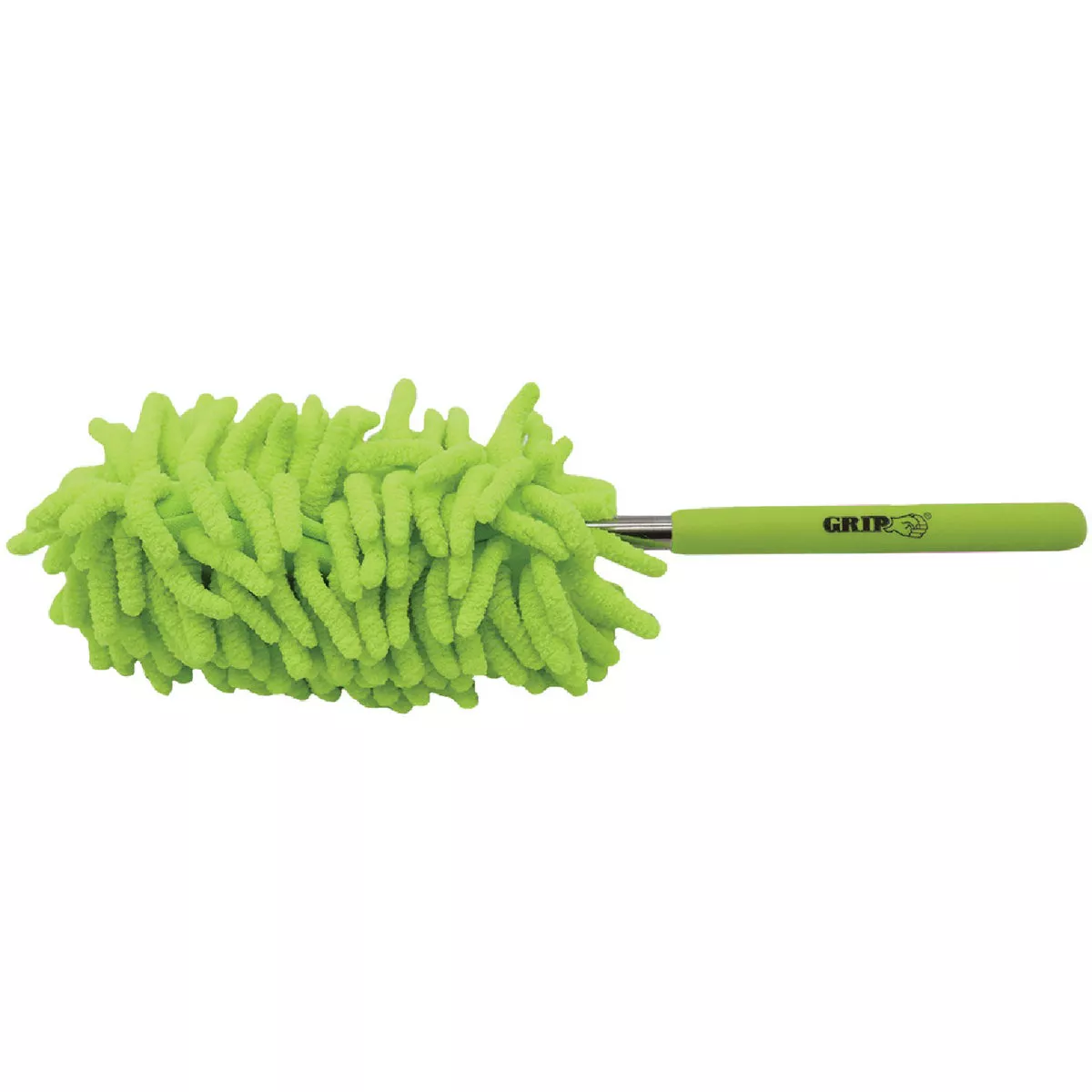 Grip On Tools 34 In. Microfiber Lime Green Telescopic Duster
