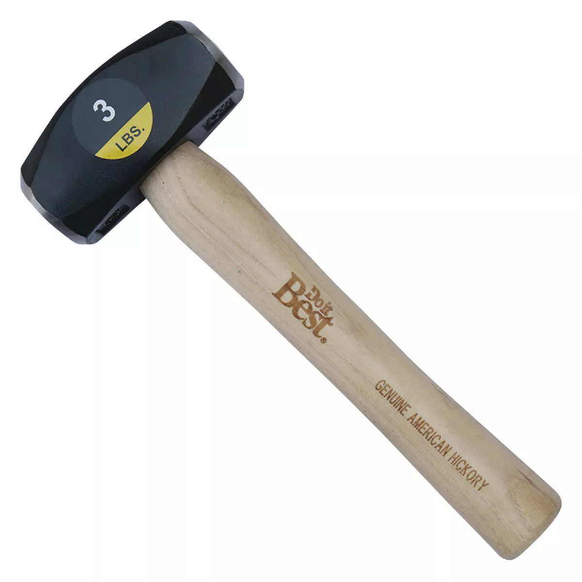 Do it Best 3 Lb. Steel Drilling Hammer with Hickory Handle - photo 4