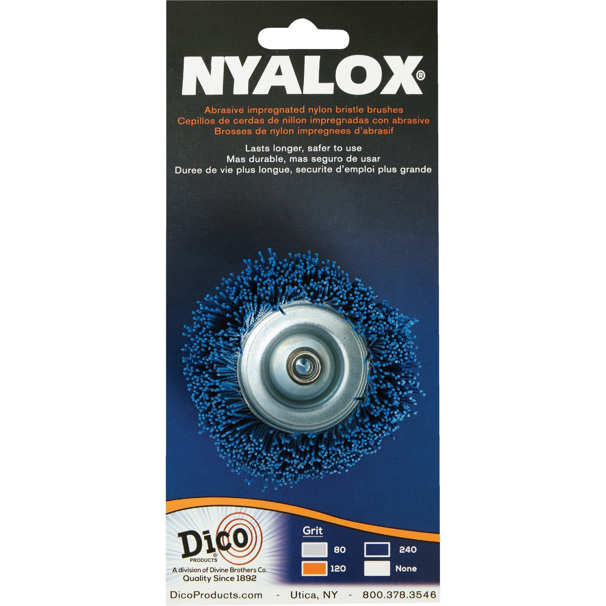 Dico Nyalox 21/2 In. Fine DrillMounted Wire Brush Do it Best