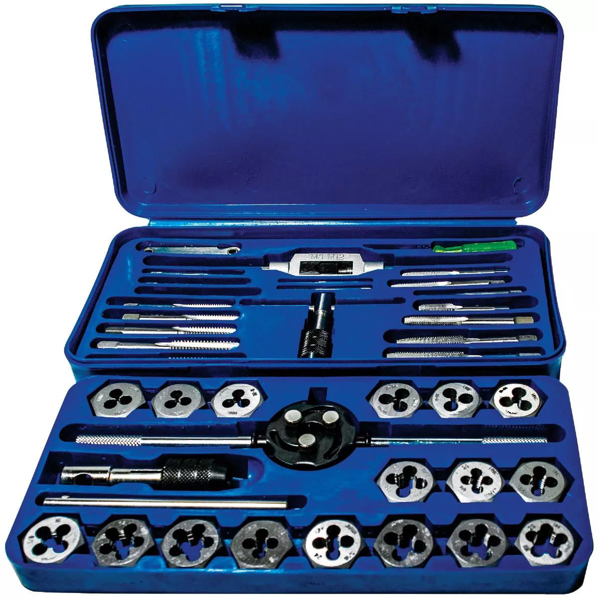 Century Drill & Tool Tap and Die Fractional Set (40-Piece)