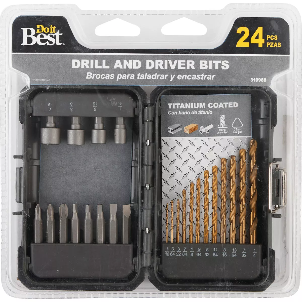 Do it Best Titanium Drill & Drive Set (24-Piece)