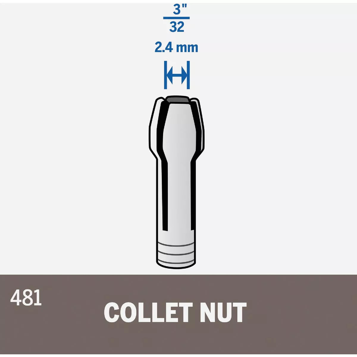 Dremel 3/32 In. Rotary Tool Collet - photo 2