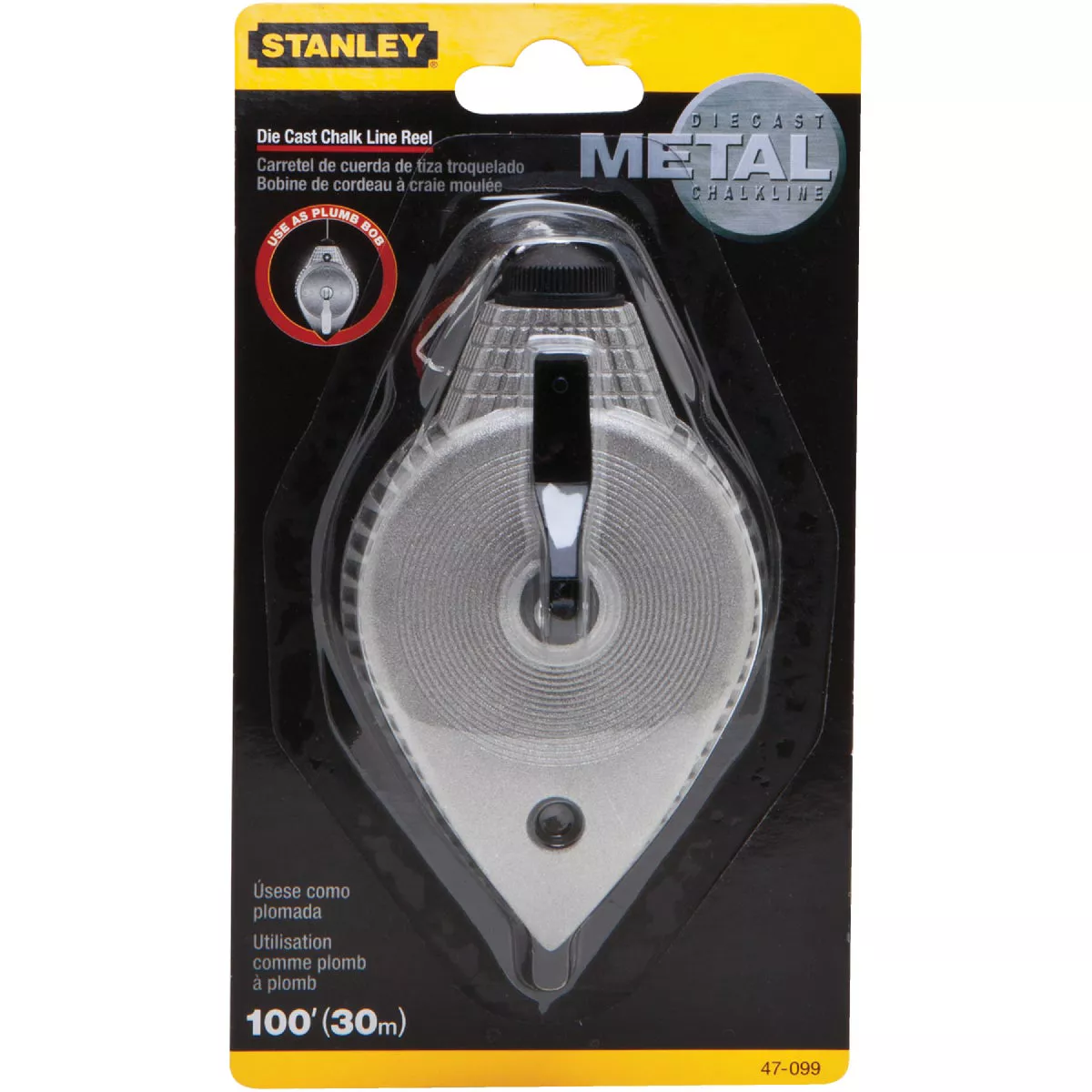 Stanley 100 Ft. Die Cast Chalk Line Reel - photo 2