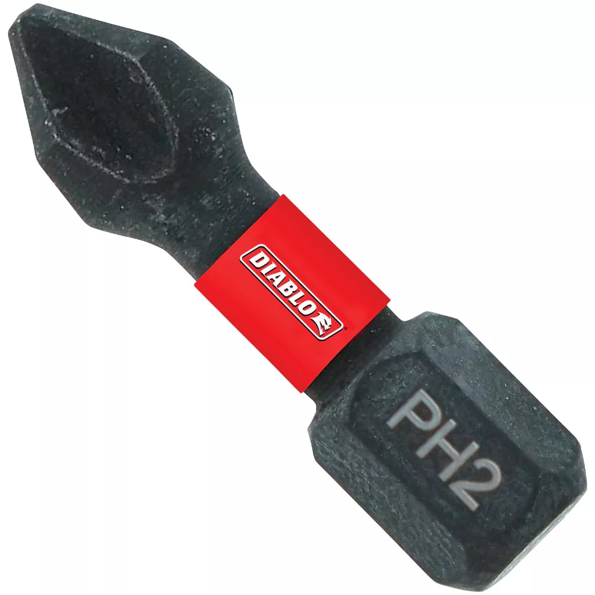 Diablo #2 Phillips 1 In. Insert Impact Screwdriver Bit (2-Pack)