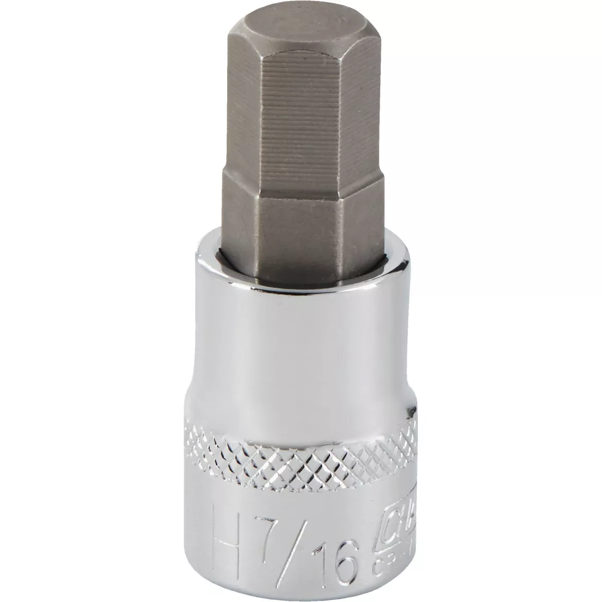 Channellock 3/8 In. Drive 7/16 In. 6-Point Standard Hex Bit Socket