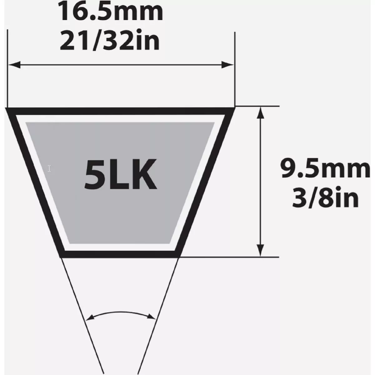Mitsuboshi Super KB 5L Type, 5/8 In. x 69 In. - photo 2
