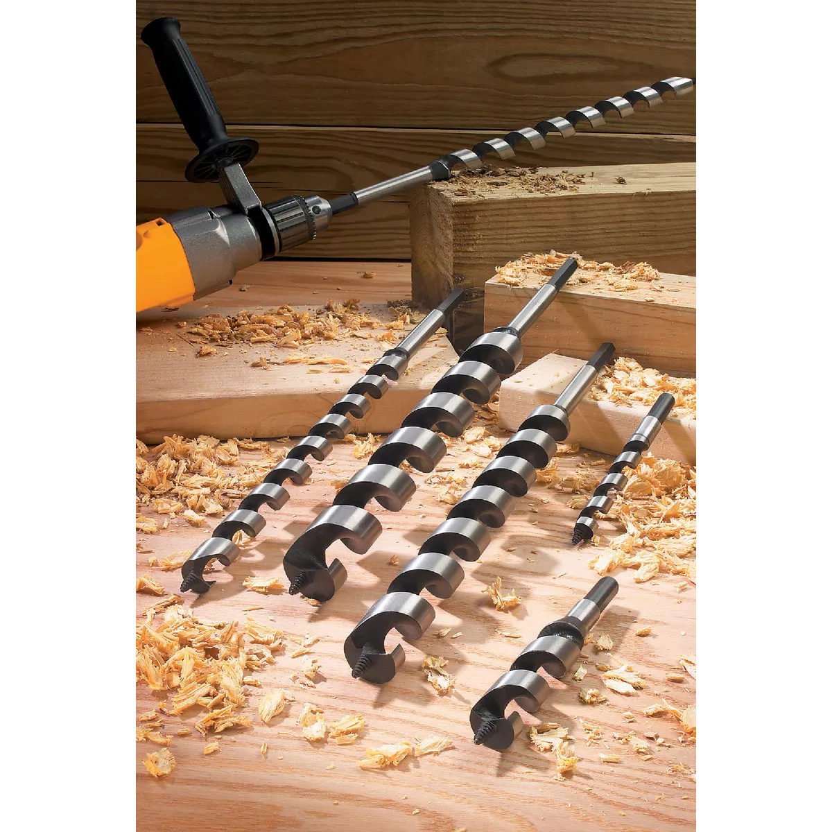 DeWalt Power Ship 5/8 In. x 6 In. Quick Change Auger Bit - photo 2