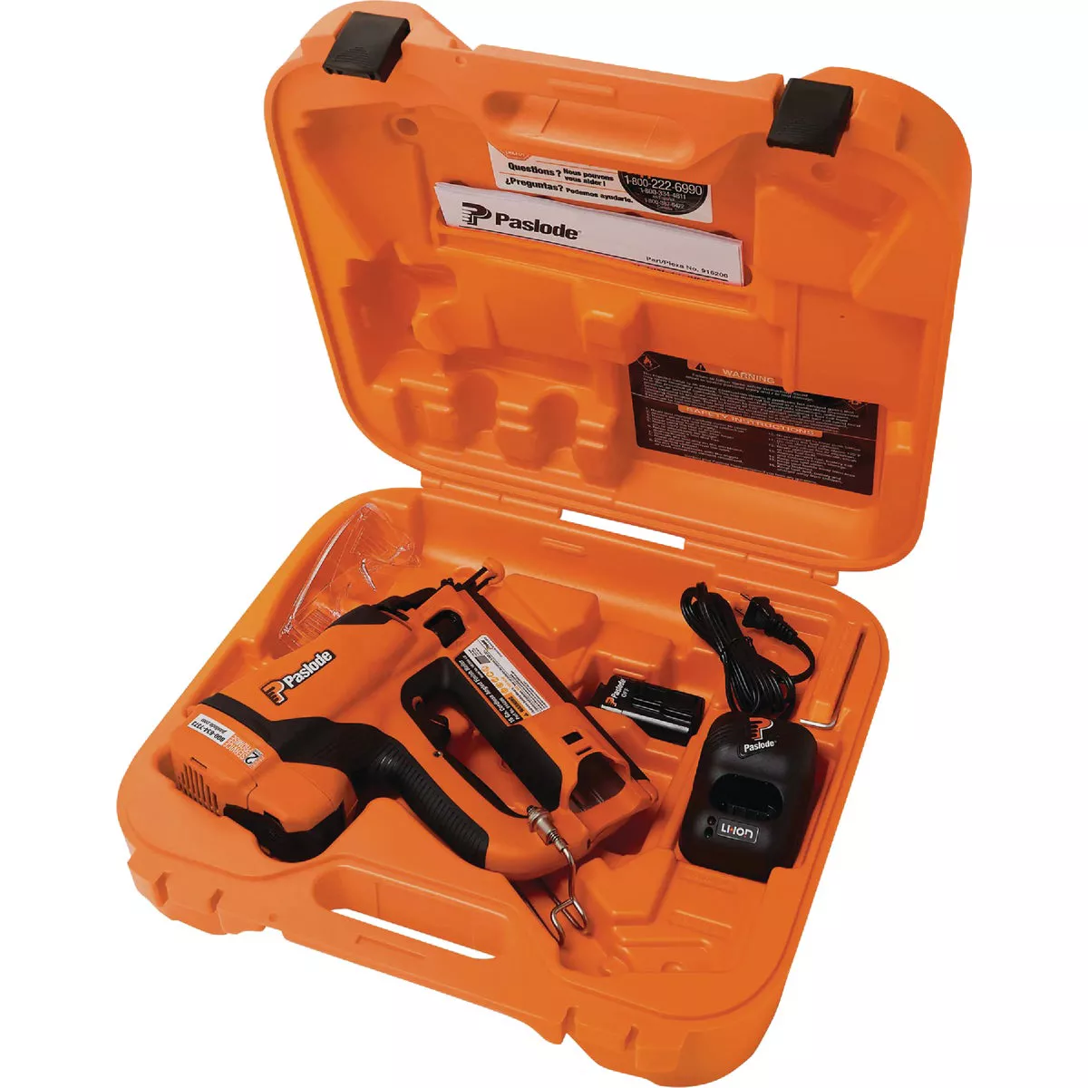 Paslode 7V Brushless 16-Gauge 2-1/2 In. Angled Cordless Finish Nailer Kit with Battery & Charger - photo 3