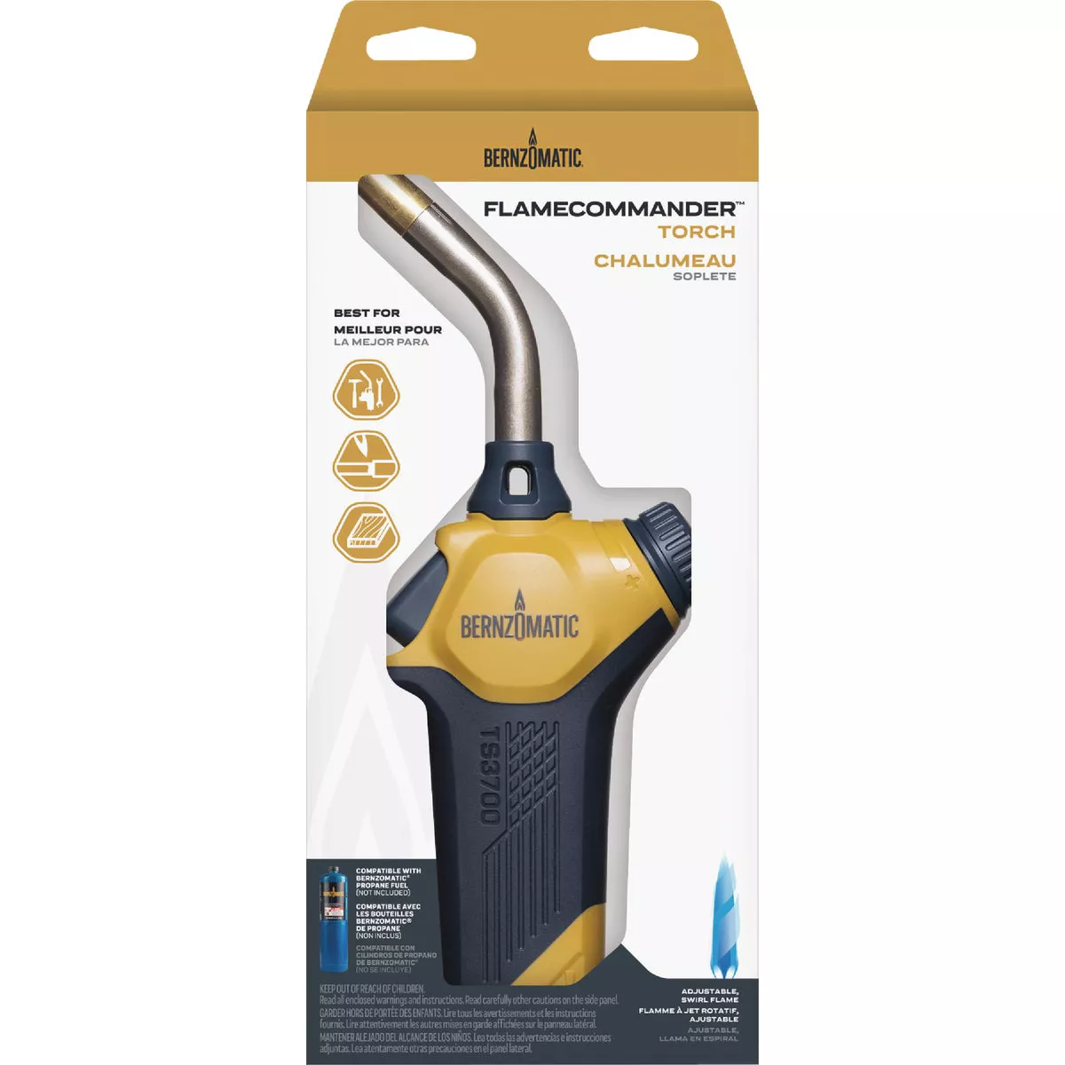 Bernzomatic FlameCommander Propane Torch - photo 5