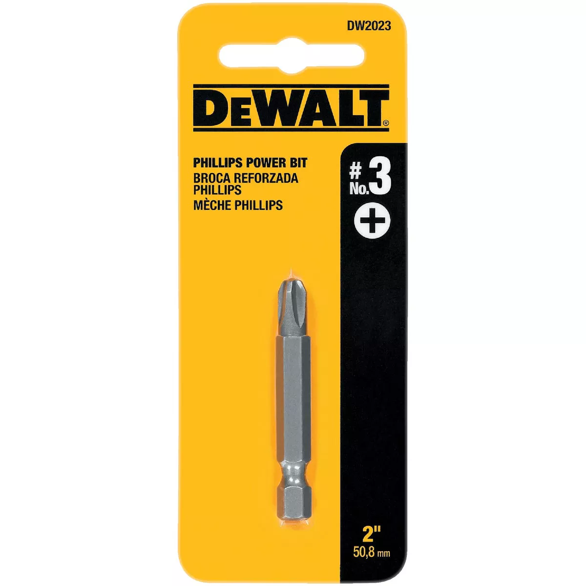 DEWALT Phillips #3 2 In. Power Screwdriver Bit