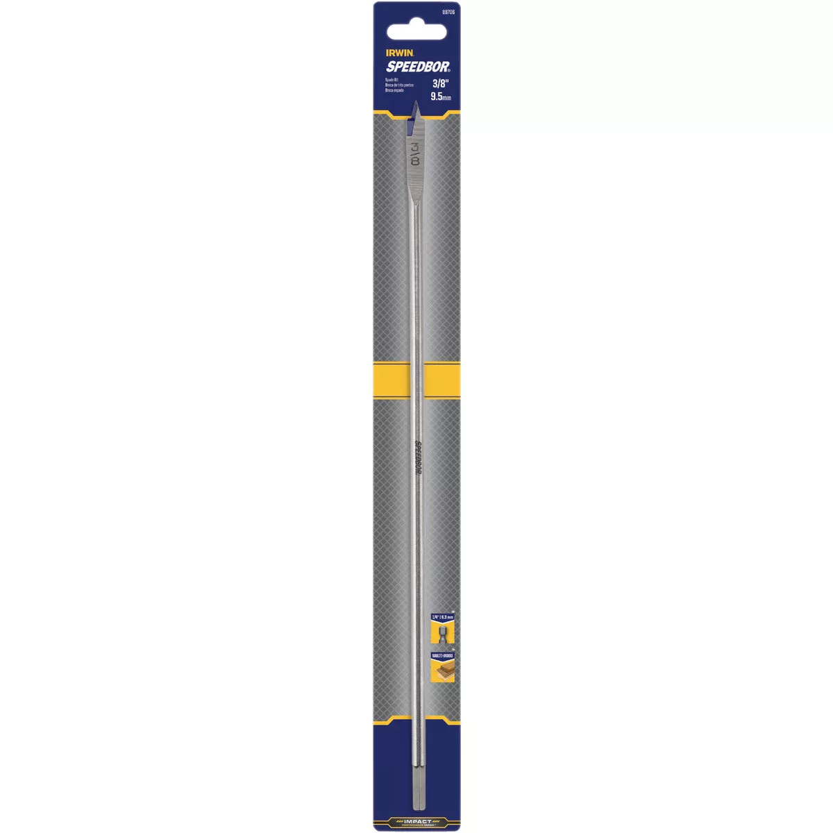 Irwin Speedbor 3/8 In. x 16 In. Spade Bit - photo 2