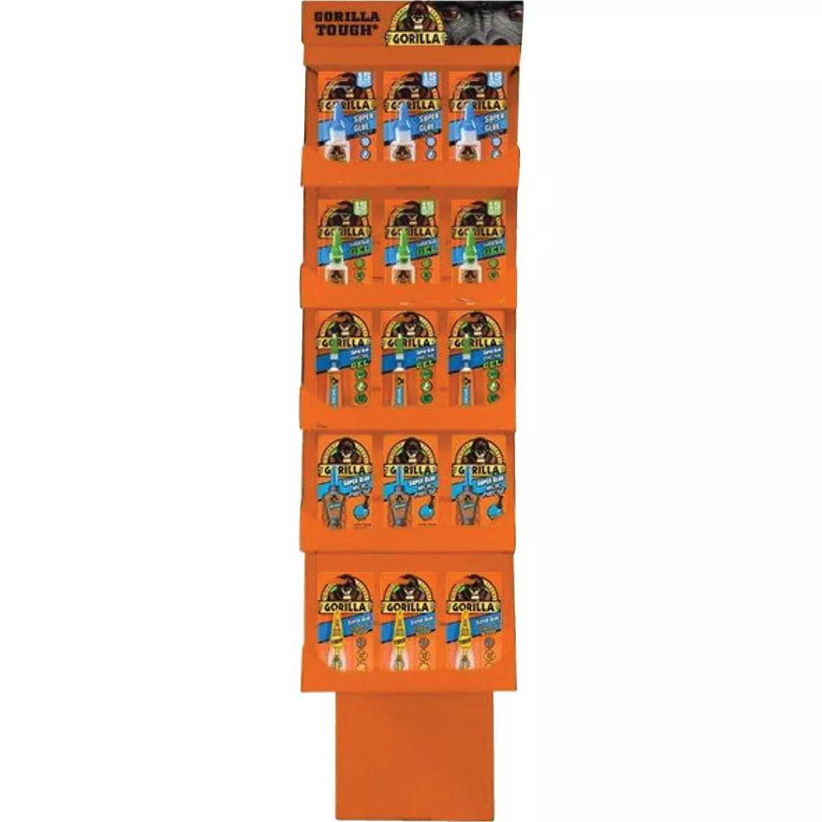 Gorilla Super Glue Combo 45 Piece Floor Display