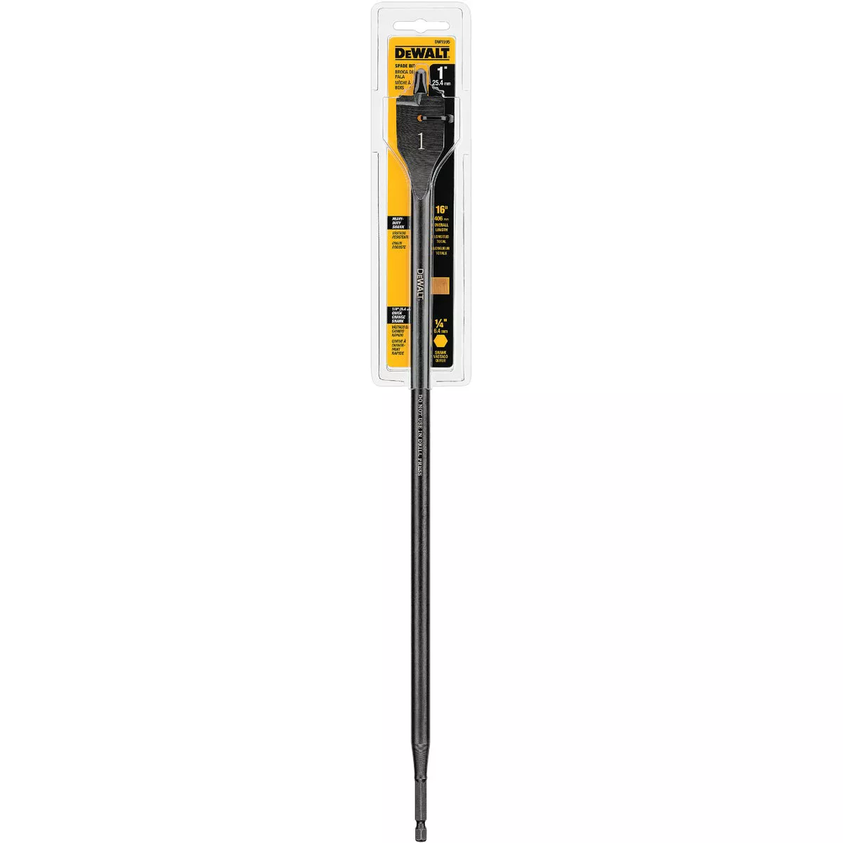 DeWalt 1 In. x 16 In. Spade Bit - photo 2