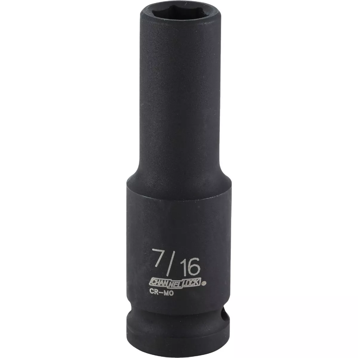Channellock 1/2 In. Drive 7/16 In. 6-Point Deep Standard Impact Socket