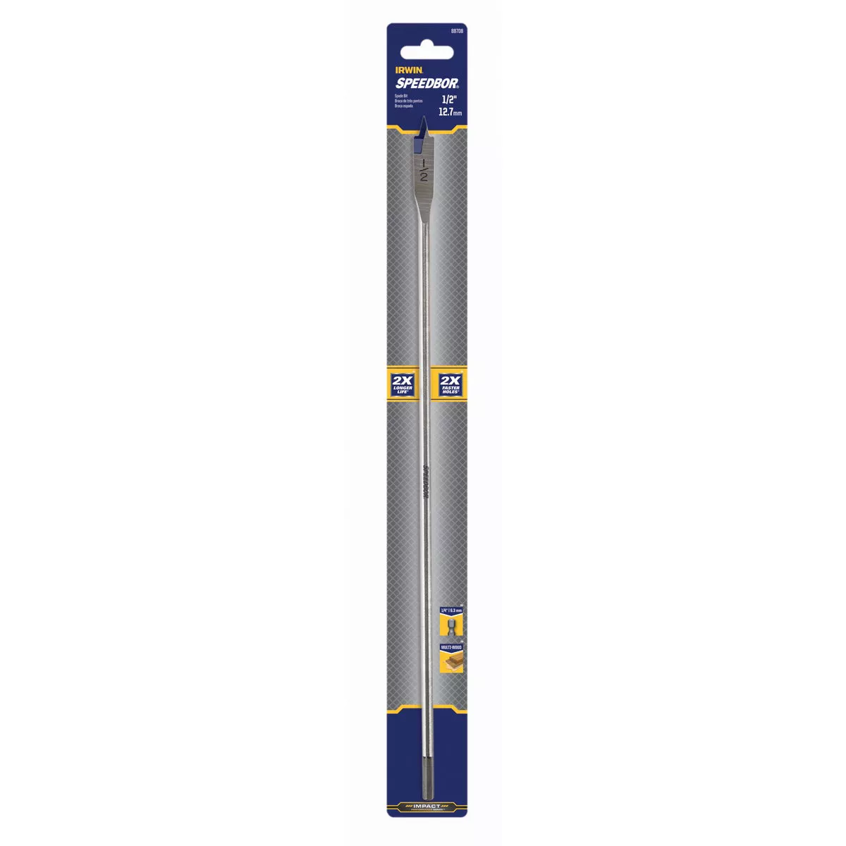 Irwin Speedbor 1/2 In. x 16 In. Spade Bit - photo 2