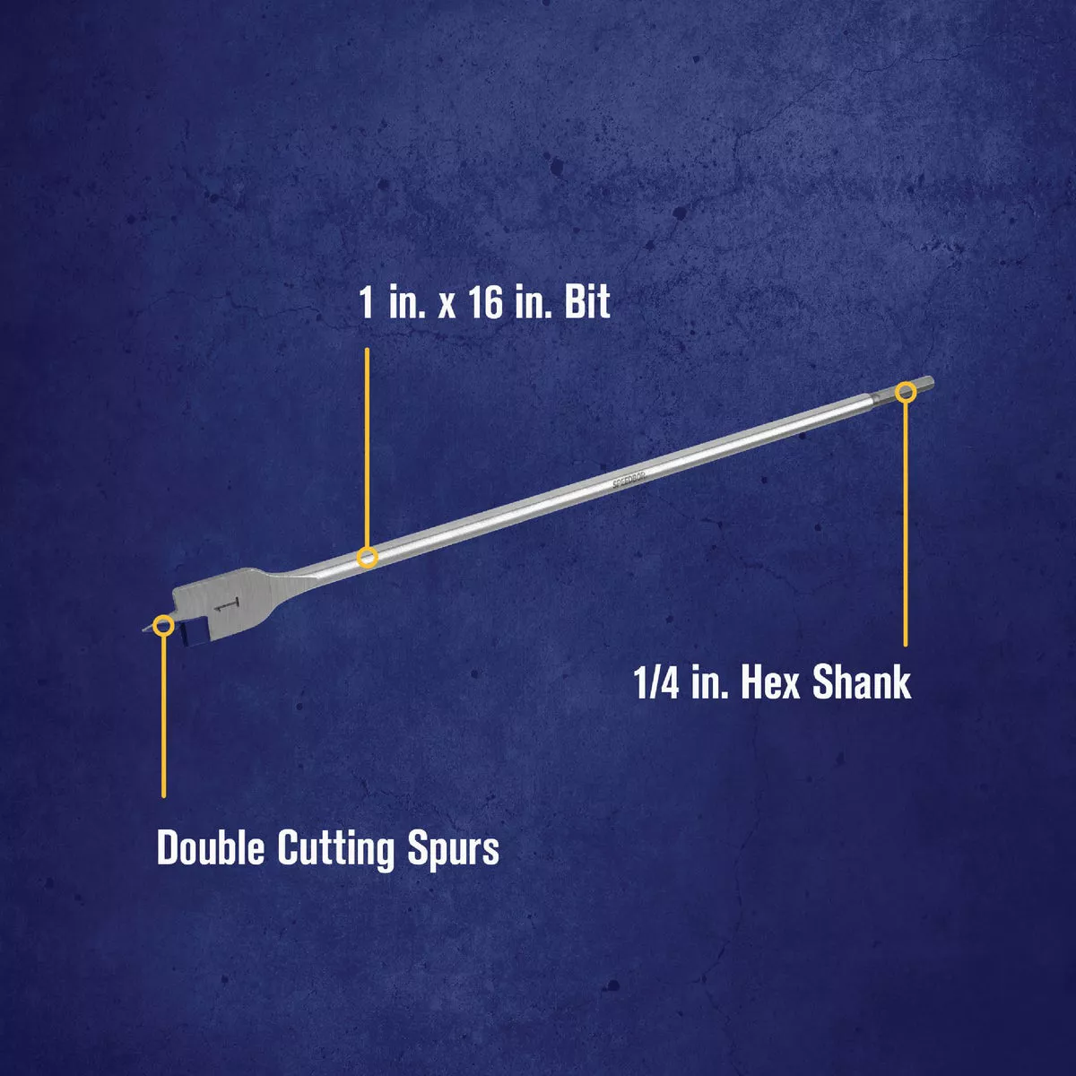 Irwin Speedbor 1 In. x 16 In. Spade Bit - photo 2