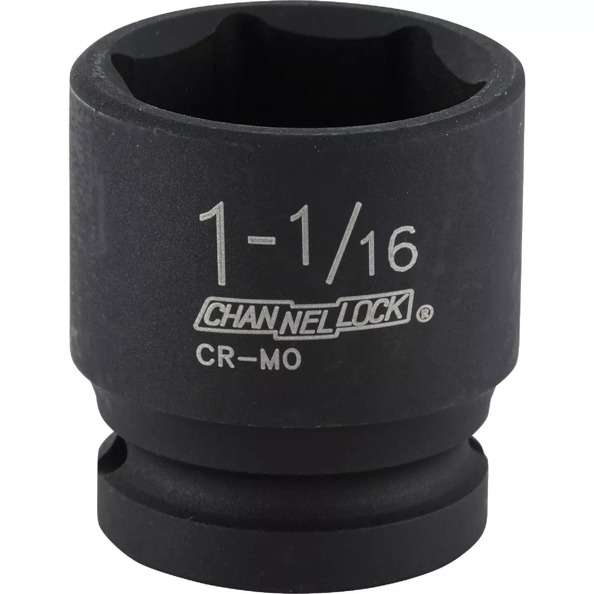 Channellock 1/2 In. Drive 1-1/16 In. 6-Point Shallow Standard Impact Socket