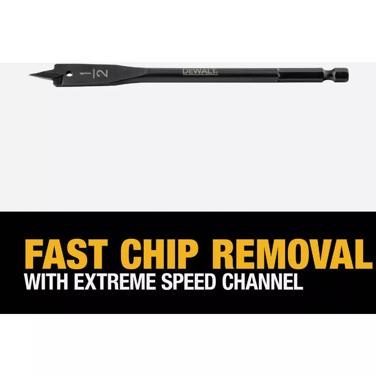 DeWalt 1/2 In. x 6 In. Spade Bit - photo 4
