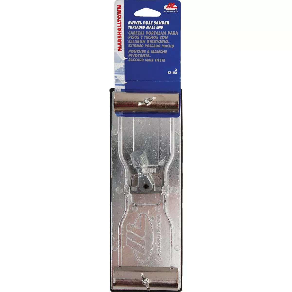 Marshalltown Die-Cast Aluminum 9-1/2 In. x 3-1/4 In. Pole Sander Head - photo 2