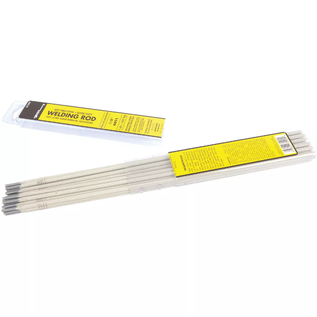 Forney E7014 Mild Steel High Deposition Electrode, 1/8 In., 1 Lb.
