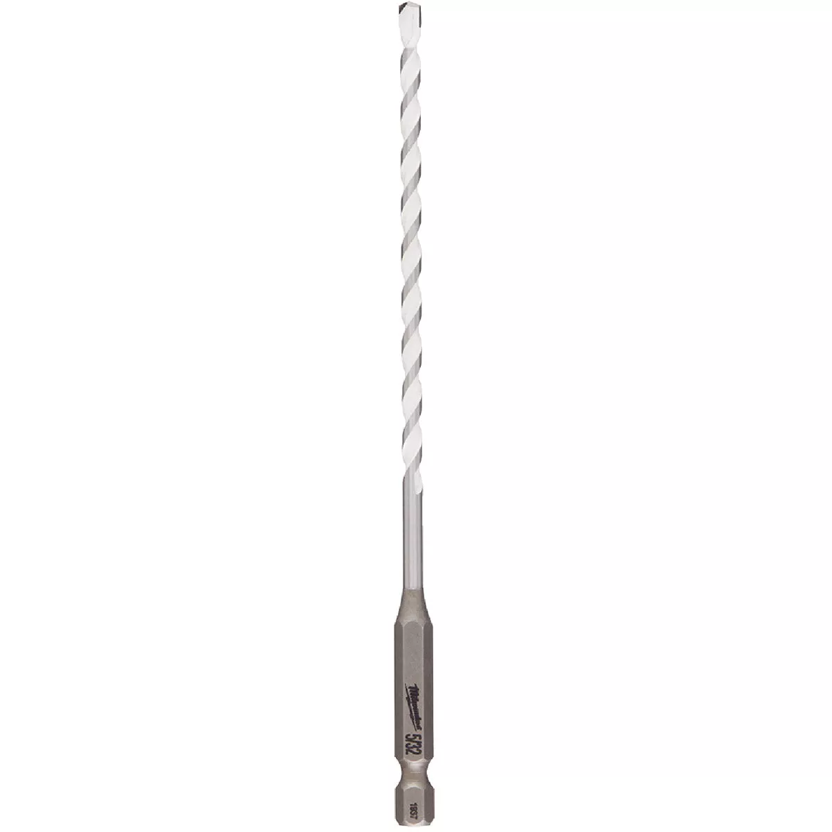 Milwaukee SHOCKWAVE 5/32 In. x 6 In. Impact Duty Carbide Multi-Material Hex Shank Drill Bit